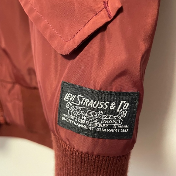 Levi’s Men's Flight/Utility Bomber Jacket - Size: Medium - Picture 5 of 8